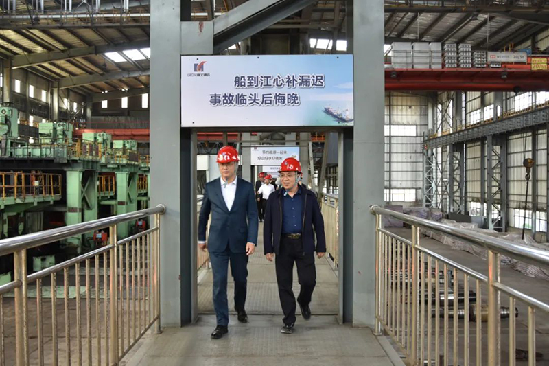 冶金物資數(shù)字貿(mào)易賽道項(xiàng)目組走訪對接山西鋼企 深入拓展區(qū)域合作